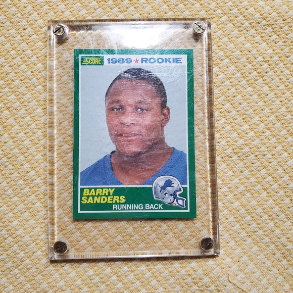 Score Other - BARRY SANDERS SCORE 1989 ROOKIE CARD
